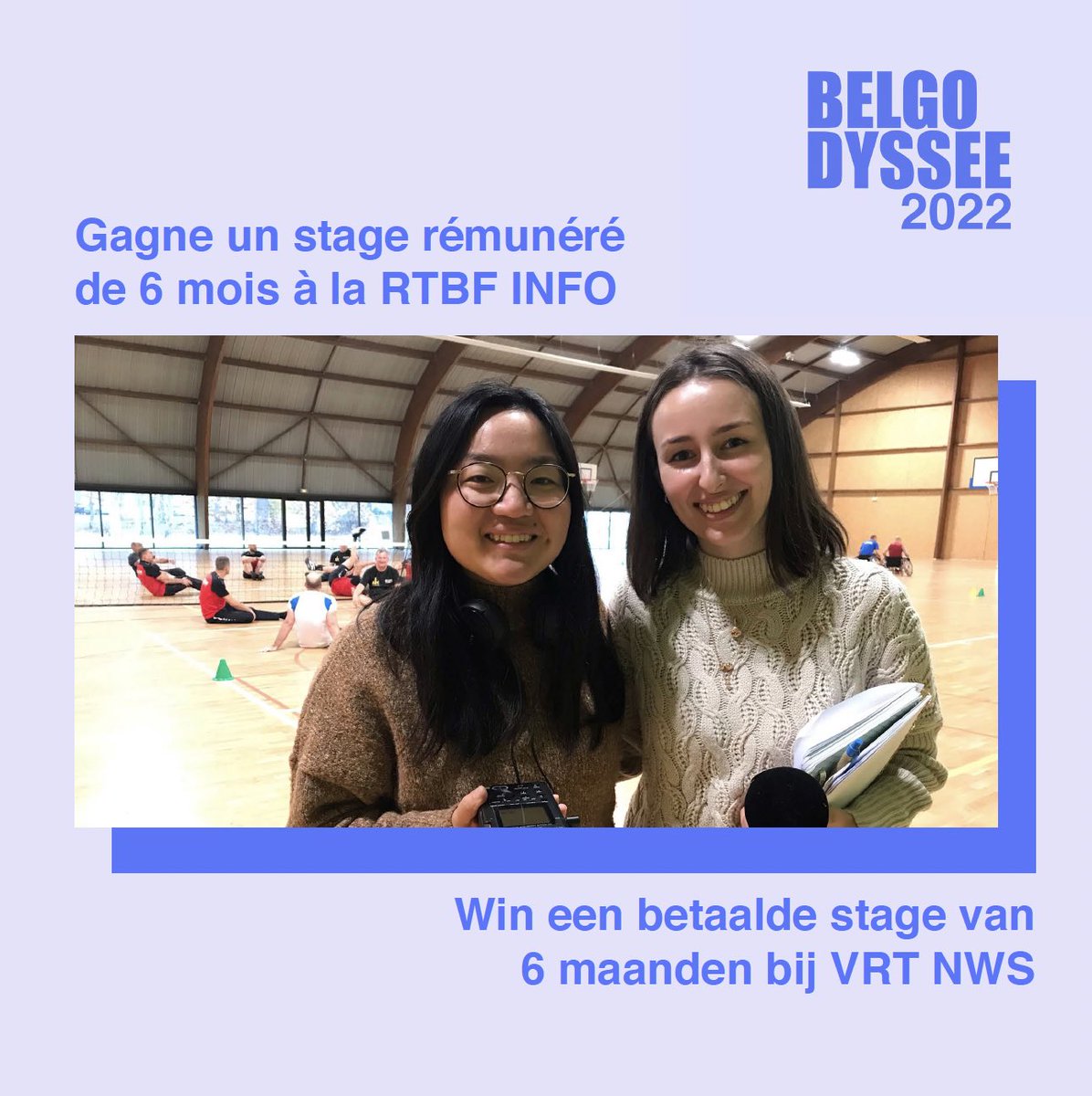 Belgodyssee's tweet photo. Laatstejaarsstudent en geïntereseerd in een job in de journalistiek? 🎤🗞📡🎥🔹Belgodyssee, een initiatief van het Prins Filipsfonds i.s.m. @VRT @RTBFinfo @metrobelgie @lavenir_net  🚀De ideale springplank! Stel je kandidaat voor 6 oktober. #media #journalistiek #wedstrijd https://t.co/1CB0EQ3VgU