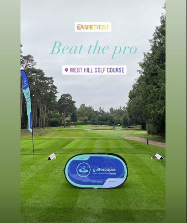 GolfEscapes's tweet photo. Another great event sponsoring @VarietyGolf yesterday 🏌
Despite the rain, a successful day was had at @westhillpro supporting a great cause, and it was a pleasure to present our first Sunshine Coach to the @jigsawtrust 
 #varietygolf #jigsawtrust #charitygolfday https://t.co/f7Wi2tWDUH