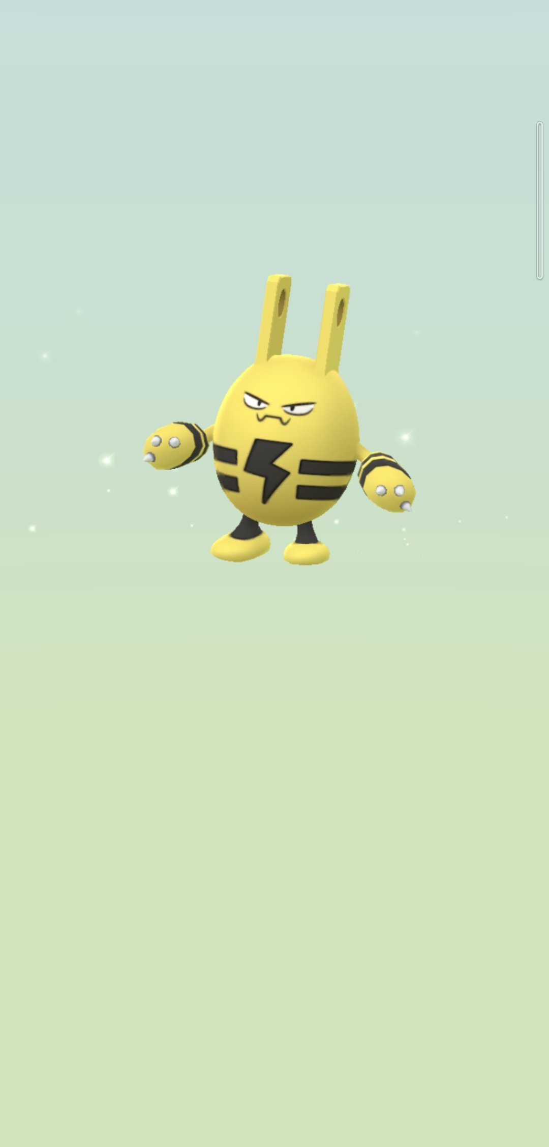 かっちゃん ８ ６ ８gofest札幌 昨日ポケモンgoでゲットした色違いポケモンその２ 色 エレキッド ２匹目 ５ｋｍタマゴから孵化してゲットしました 色エレキッドは１年１０ヶ月ぶりに孵化 光のシーズンで最初のベイビィポケモンの色違いも