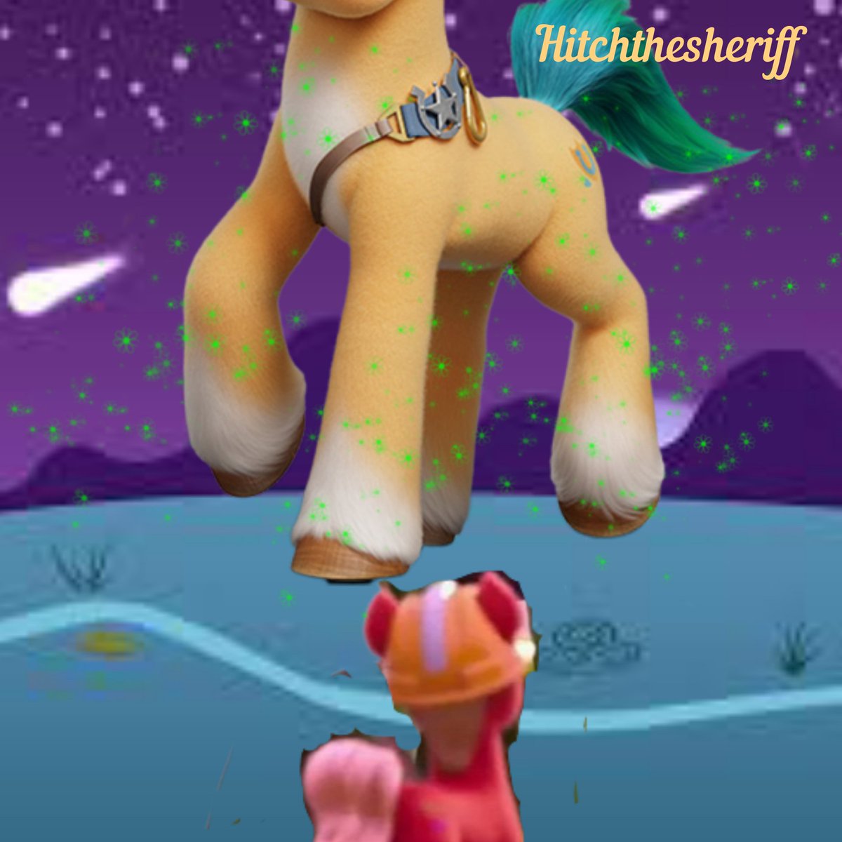 HitchTheSheriff's tweet photo. "See who Sprout is summoning" ๐๐
*
Btw please don't repost the edit without permission
*
#mlp #mlpg5 #mlpg5edit #mlpmakeyourmark #mlpanewgeneration #hitchtrailblazer #sproutcloverleaf https://t.co/c7eejfVo29