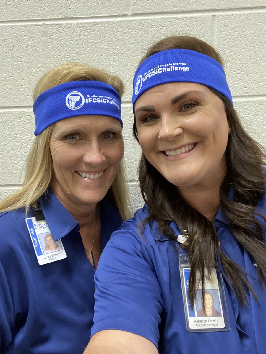 We got our awesome cooling headbands for the FCS iChallenge! We are ready…join us! #FCSiChallenge <a href="/ldubillson/">Laura Wilson</a> <a href="/FCSchoolsGA/">Forsyth County Schools</a> <a href="/SouthForsythHS/">SouthForsythHS</a> 🐤🏃🏻‍♀️👟