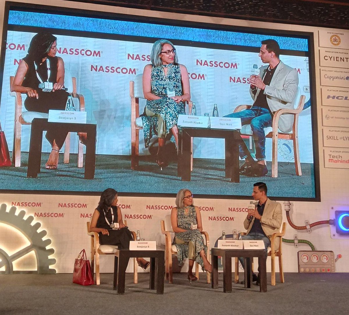 NasscomEvents's tweet photo. The 14th NASSCOM Design and Engineering Summit ended with a bang!
We had the entire ecosystem convene for the 2 day hybrid summit and discuss & delebrate innovative ideas on the theme Designing a Sustainable, Connected Future.
We look forward to hosting you next year. #nasscomES https://t.co/vsnpvC6lcs