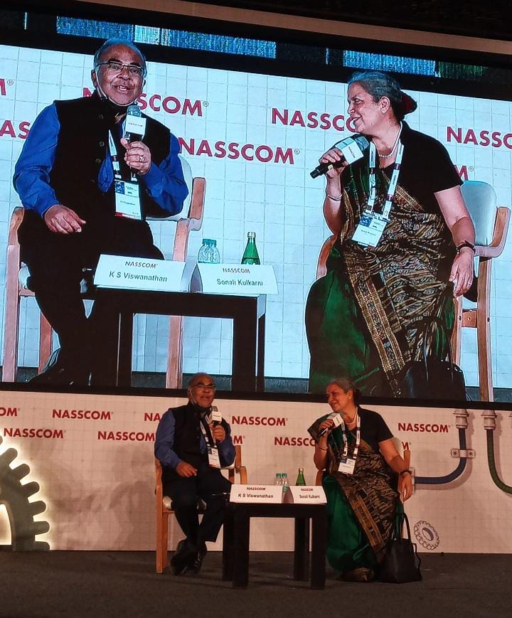 NasscomEvents's tweet photo. The 14th NASSCOM Design and Engineering Summit ended with a bang!
We had the entire ecosystem convene for the 2 day hybrid summit and discuss & delebrate innovative ideas on the theme Designing a Sustainable, Connected Future.
We look forward to hosting you next year. #nasscomES https://t.co/vsnpvC6lcs