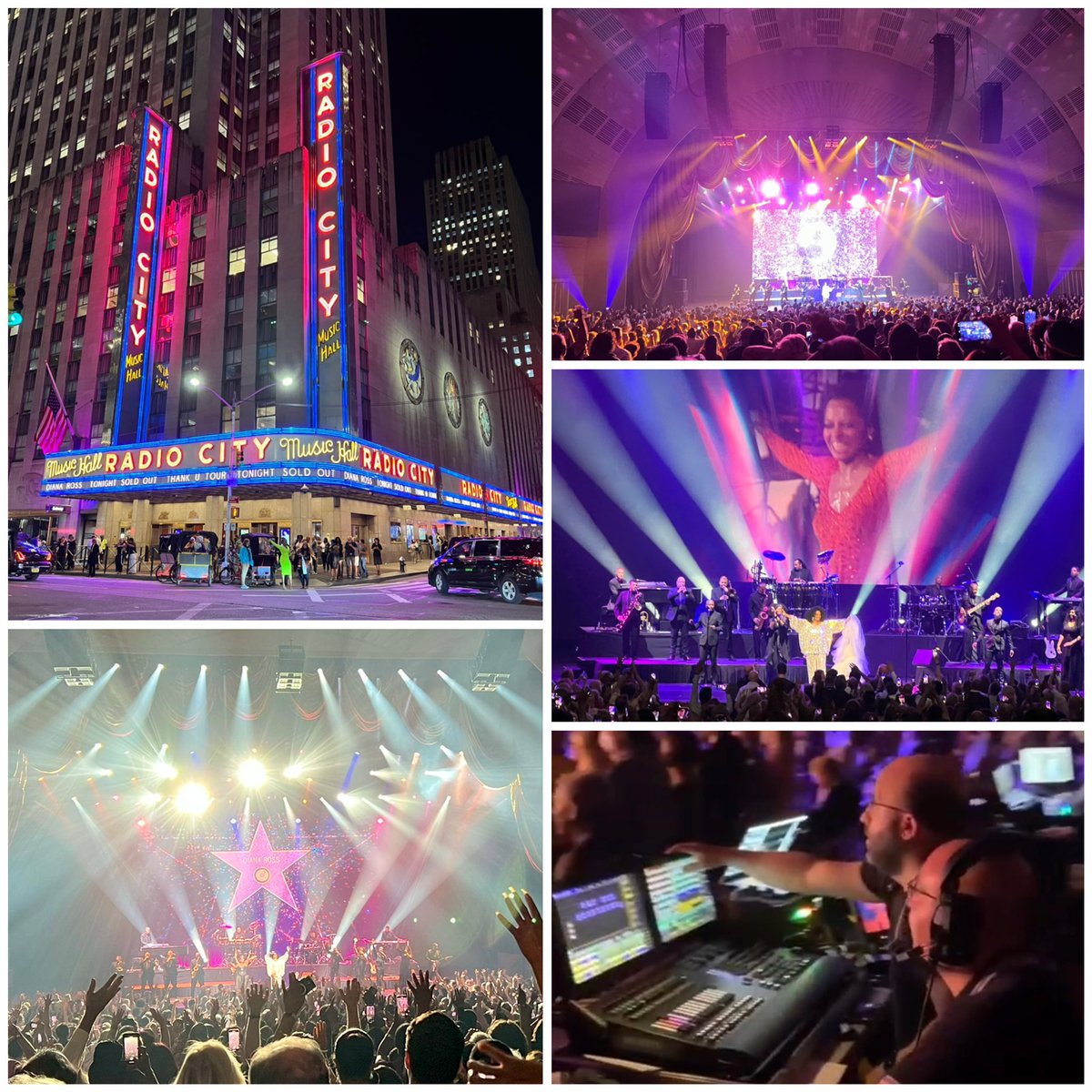 Vis_Connection's tweet image. What an amazing night at @radiocitymusichall the #visualconnection team of @designforlive and @d_horner lit up the iconic stage for the legend @dianaross #lightingdesign #lightingdirector #liveentertainment #motown #ma2