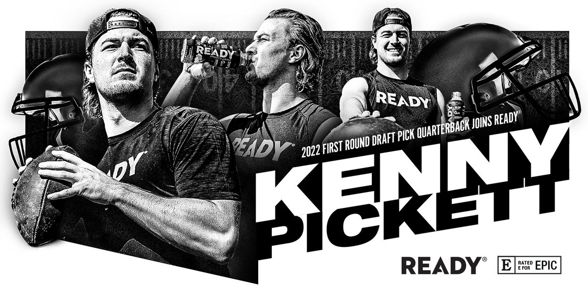 We’re Excited to Welcome First Round Draft Pick Quarterback Kenny Pickett to the Ready® Team! 🏈 @kennypickett10 A Pittsburgh Quarterback with a Pittsburgh Sports Nutrition Company. Love his hard work 💪 teamready.com/kennypickett/