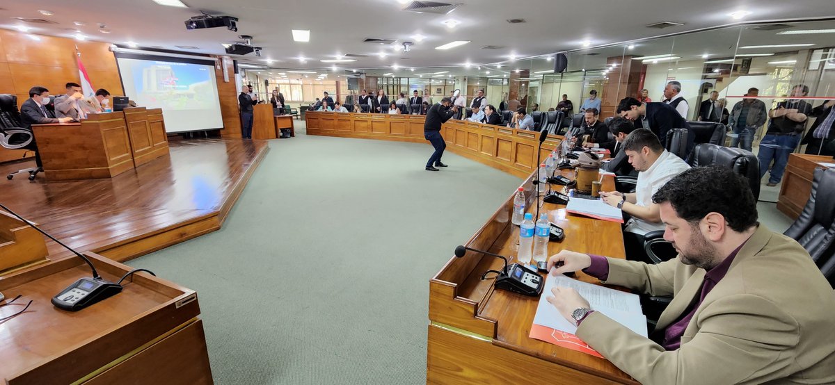 juntasuncion's tweet photo. SESIÓN ORDINARIA de la fecha 14 de Setiembre de la Junta Municipal de Asunción.

#JuntaAsu https://t.co/64YAZUxupE