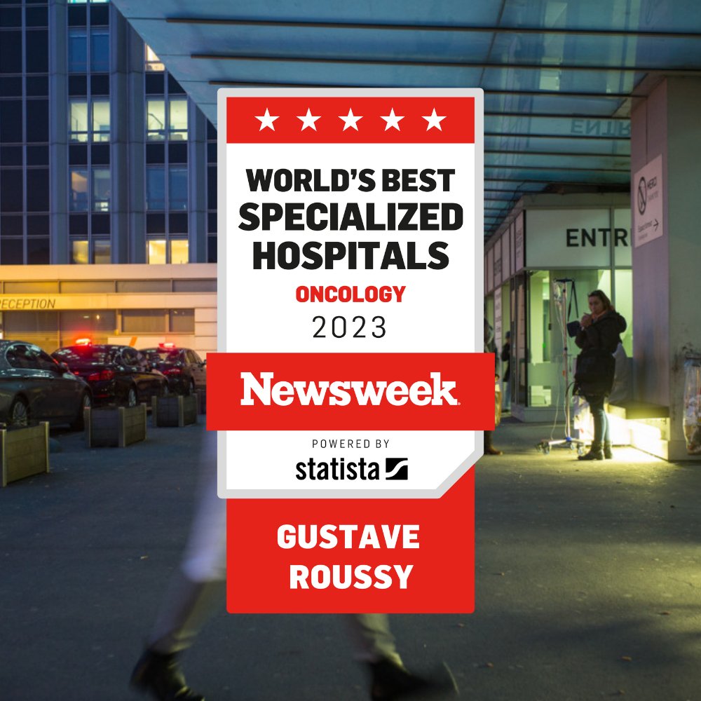 #GustaveRoussy dans le top 3 mondial du classement @Newsweek 2023 des hôpitaux en #cancérologie ! Ce classement vient saluer notre engagement en termes de recherche clinique et d’innovations pour améliorer la vie des #patients touchés par un #cancer newsweek.com/rankings/world…