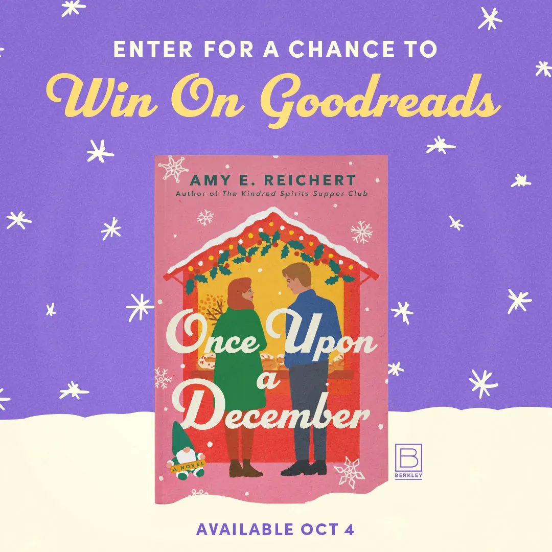 GOODREADS GIVEAWAY!!! @berkleypub is giving away 50 Kindle copies of Once Upon a December! buff.ly/3RCyXJD