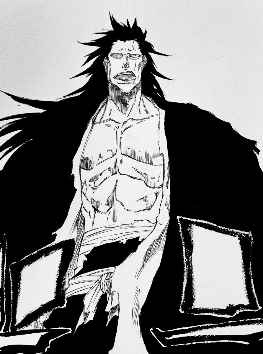 更木剣八 #BLEACH #模写