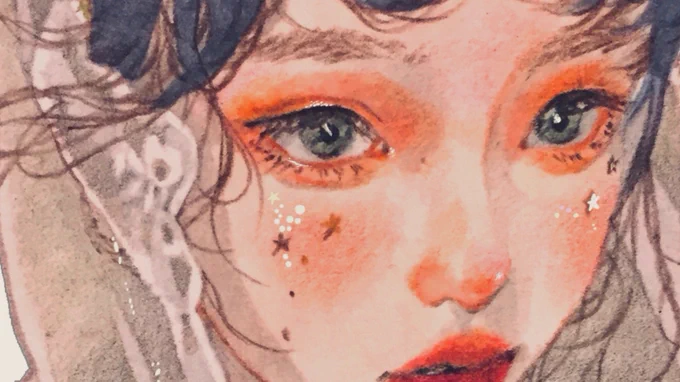 気づけばフォロワー様が8万人に…自由帳の拙い絵を褒めてくれた同級生へ。絵をプレゼントしたら跳んで喜んでくれた友人へ。こんなこと夢にも思っていなかったけれど、今、沢山の方に絵を好きだと言ってもらえるようになりました。皆様いつも本当にありがとうございます。これからも頑張ります。 