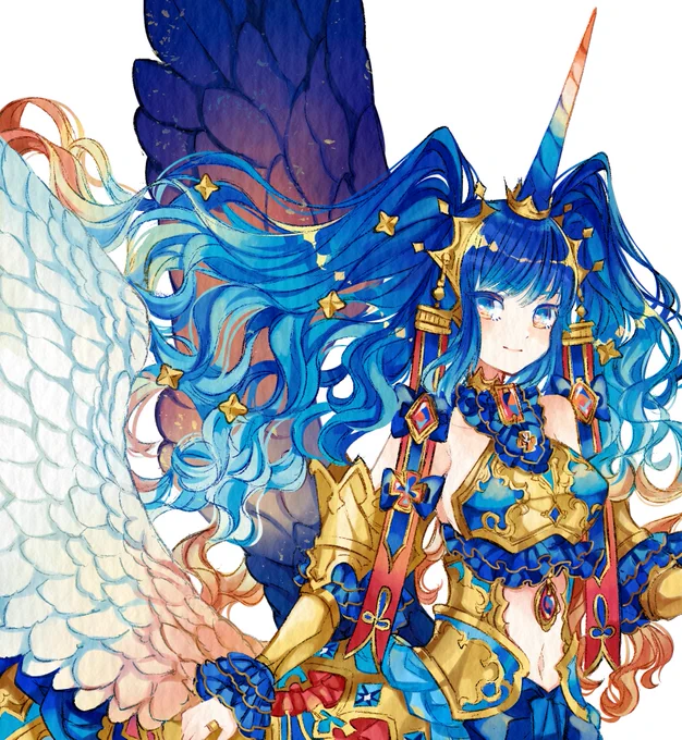 創作デザイン夜明け色のお姫様 