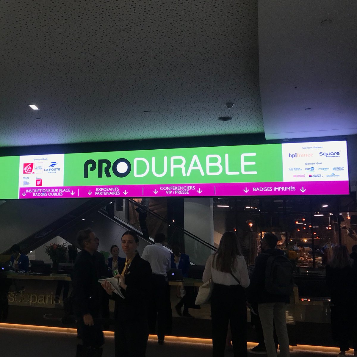 GreenframeI's tweet photo. En direct de la 15ème édition du Salon #Produrable🌱
Cette année, nous avons eu le privilège de participer au plus grand rendez-vous européen des acteurs et des solutions en faveur de l'économie durable.
#Produrable2022 #RSE #CSR #ESG #Paris #ClimateAction #GreenIT #digital https://t.co/XkCEy2cYg0