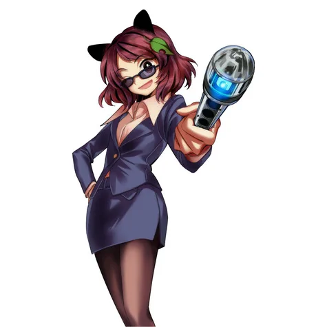 I FOUND OUT THIS FRAME OF MAMIZOU IN A SUIT EXISTS WTF?!?! 