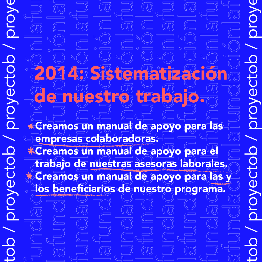 fproyectob's tweet photo. [1/2] Hace poco estrenamos nuevo logo y encontramos una buena oportunidad para refrescar qué es #ProyectoB y contarles un poco sobre algunos hitos de nuestra fundación 🙌🏾 https://t.co/b0OX2oW17O