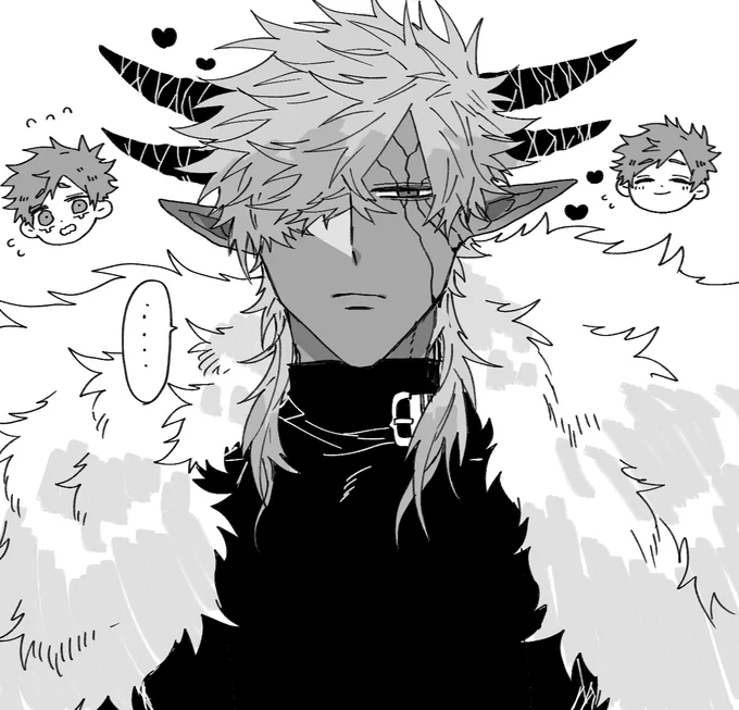 #創作BL    魔王と一般兵 落書き