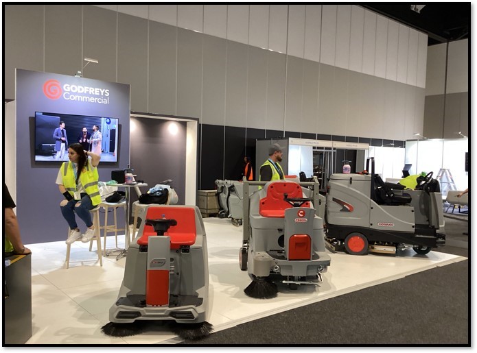 If you are in Australia please visit our dealers stand displaying our latest model:-
<a href="/ISSAworldwide/">ISSA</a> expo From the 14th-15th of September International Convention Centre Sydney <a href="/ICCSyd/">ICC Sydney</a>  you can find Godfreys Commercial team at stand 196