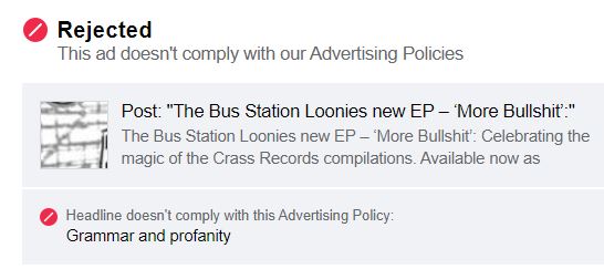 loonies.bandcamp.com/album/more-bul… #AnarchoPunk #Punk #Crass #CrassRecords #Censorship