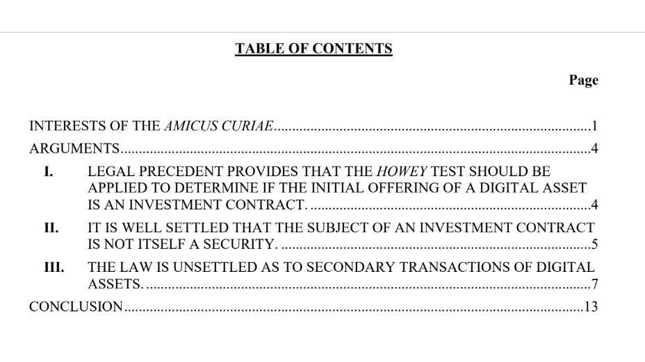 attorneyjeremy1's tweet photo. The Chamber of Digital Commerce's Amicus Brief is very HELPFUL for Ripple.

I wasn't expecting this to be honest.

Part I was confusing but Argument II and III are really good and the Chamber's "disinterest" in Ripple brings a lot of credibility to the brief. https://t.co/EHgEvpVSL0