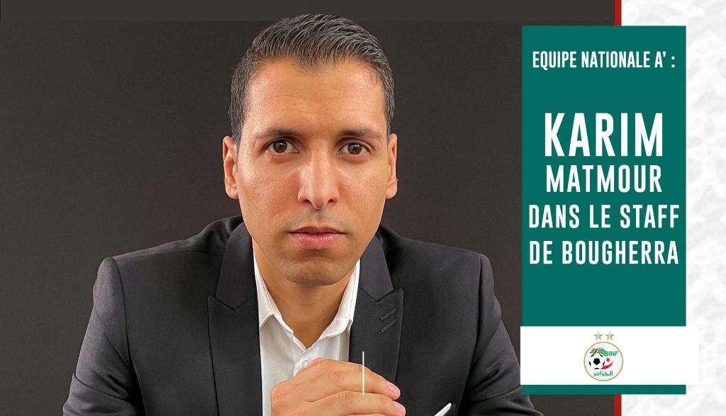 Algerie21357's tweet photo. Équipe Nationale d'#Algerie des joueurs locaux 🇩🇿:
Karim #Matmour dans le staff de #Bougherra . https://t.co/CNExYyshqr