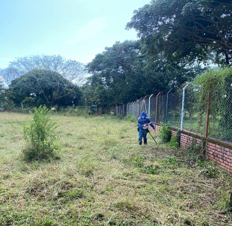 PZASAESP's tweet photo. ☀️🌳En las últimas horas Paz de Ariporo S.A. E.S.P. a través del Grupo de Aseo, desarrolló una jornada de limpieza, ornato y embellecimiento en las instalaciones del Colegio ITEIPA Sede La Peral, actividad articulada con la comunidad educativa y del sector. https://t.co/0FClERnPiq