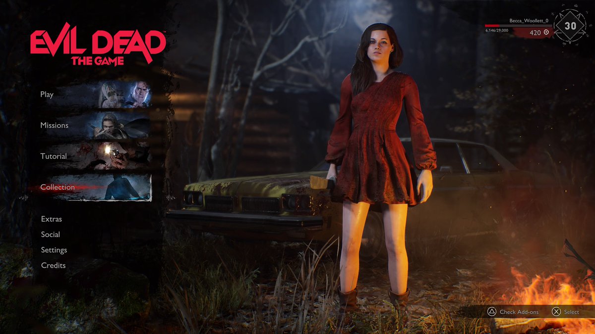 #PS5Share

|🪓: Rank 30 and Mia is my new main after Amanda and Kelly (Kelly is OP and broken of her build). Plus, already got Mia max Lv 25.

Does anyone have Evil Dead: The Game? Doesn't matter you're PC or NS (Nintendo switch) console, we should play sometimes. Just add me.