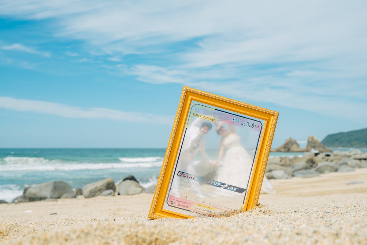 DimWryon's tweet photo. owo)　結婚式の前撮りの写真が届きましたー！せっかくなので皆様にもちょっとだけお披露目です！アルファベットオブジェも手作り、クチートとフワンテもオシャレさせました！この子達は結婚&amp;披露宴会場にも、ある形で参列してくれます！お楽しみにー！！

#ポケモンウェディング
#PokemonWedding https://t.co/jPDByKYKVi