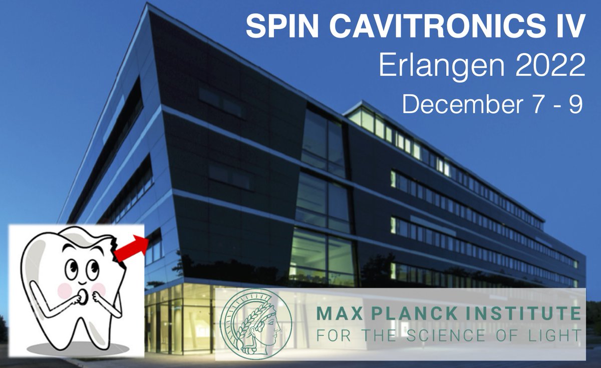 The Spin Cavitronics IV Workshop will take place Dec 7 - 9 <a href="/MPI_Light/">Max Planck Institute for the Science of Light</a> in Erlangen this year! Registration is free of charge, check mpl.mpg.de/research-at-mp… for details.