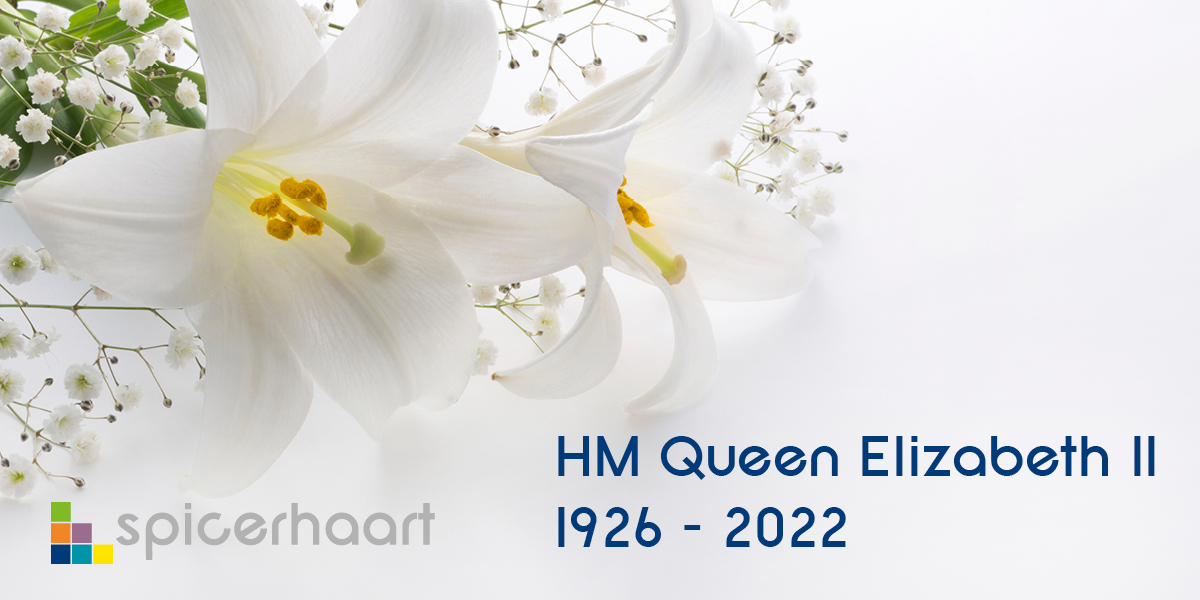 Our thoughts are with the Royal Family today as we pay tribute to the years of dedication and service from Her Majesty Queen Elizabeth ll.