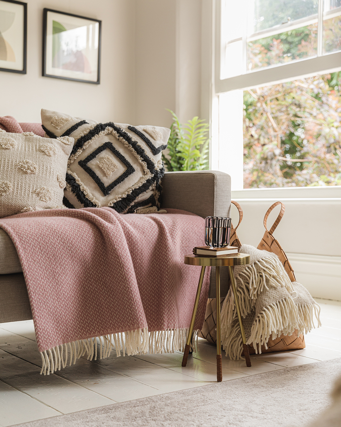 The British Blanket Company on Twitter "One neutral sofa, three easy