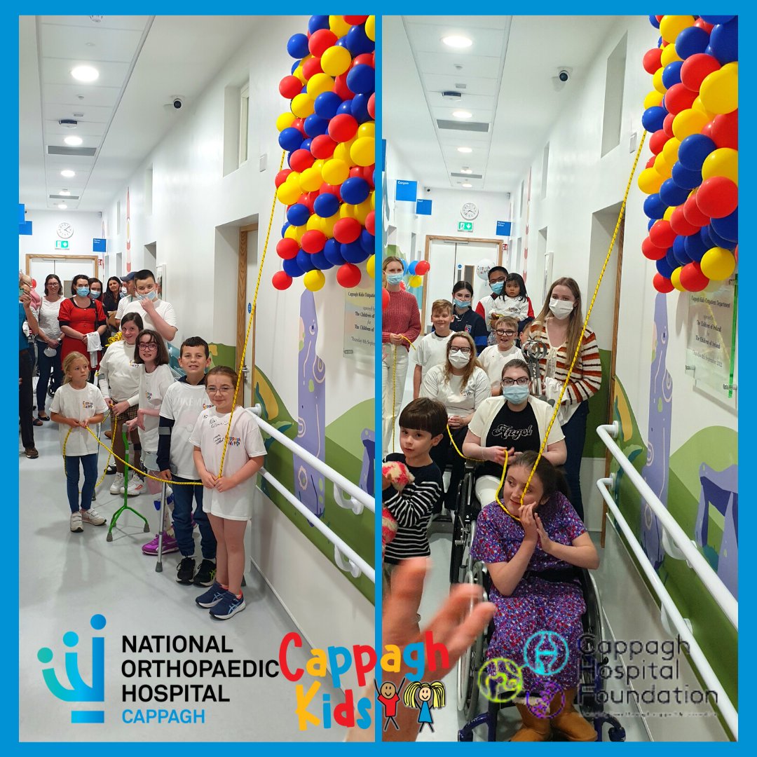 CappaghHospFoun's tweet photo. We're still on a high from the Opening of the @CappaghKids Outpatient Department in @NOHCOrthopaedic ♥️ We had many special guests, including Gold medallist paralympic swimmer @keane_ellen and @AnneRabbitte.
#CappaghHospital #Cappagh #Orthopaedic #NOHC #CHF #CappaghKids https://t.co/Uywp26KHUl