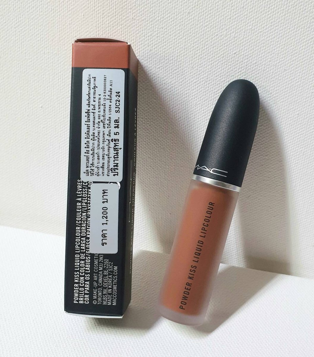 browndiary96's tweet photo. #brownupdate #พร้อมส่ง
♥︎#brownpro MAC ♥︎ วันที่ 14 - 22/09/22
♥︎ MAC ♥︎ POWDER KISS LIQUID LIPCOLOUR
♡ 979 IMPULSIVE
♡ ของแท้100% เช็คหน้าเคาน์เตอร์ได้เลยค่ะ #ของมันต้องมี
❥ 1,200฿ ลดเหลือ 899฿ ✨🤩
#HowtoPerfect #ใช้ดีบอกต่อ #เครื่องสําอาง #ลิป https://t.co/37maDmVvQc