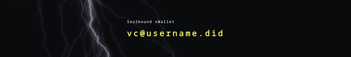 tyronDAO_org's tweet photo. #ZilFam are you ready?

Own your data.
Empower your world

#Zilliqa #poweredByZIL #TYRON #NFTUsername #DNS #DIDDomainNameSystem #DID #W3C

#Soulbound #SoulboundToken #SBT #VerifiableCredentials #VC #KYC #KnowYourCustomer #SelfSovereignIdentities https://t.co/3z93f2zreX
