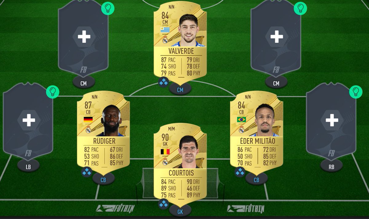 BeSoccerTeam's tweet photo. Primer partido de FUT Champions en #FIFA23 

Vas con tu humilde plantilla de 'chetados' y te topas con estos cuatro.

Dinos, ¿cuál sería tu reacción? 🧐 https://t.co/ImAv7sDbHh