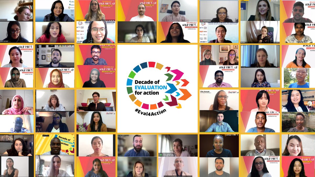 #UNGA calls for collective action to address interlocking challenges through transformative solutions #Eval4Action is a growing multi-stakeholder & intergenerational partnership w/ youth at the front & center, advancing #evaluation for #SDGs Join here👉eval4action.org