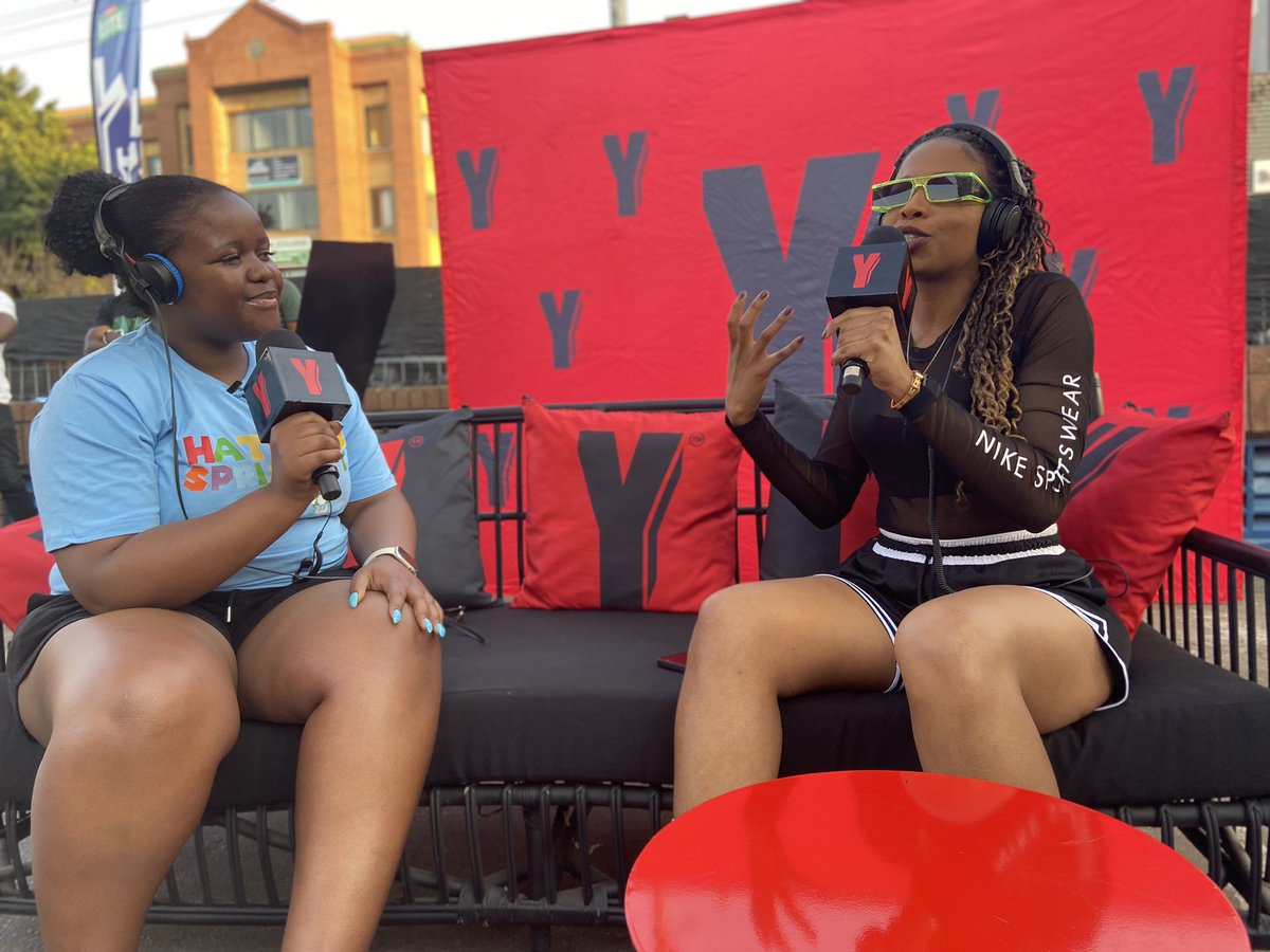 Yfm's tweet photo. .@Athabzz from @HomeComingEvent pulled through to let us know what they got for everyone coming through to #HatfieldSpringDay
It’s all 🔥🔥🔥 entertainment!
@AyandaMVP
#HomeRunWithAyandaMVP https://t.co/TtvOiblyri