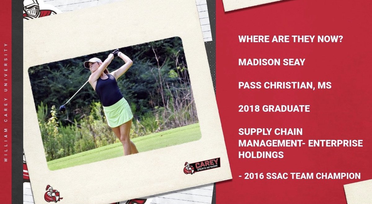 William Carey Golf tweet media