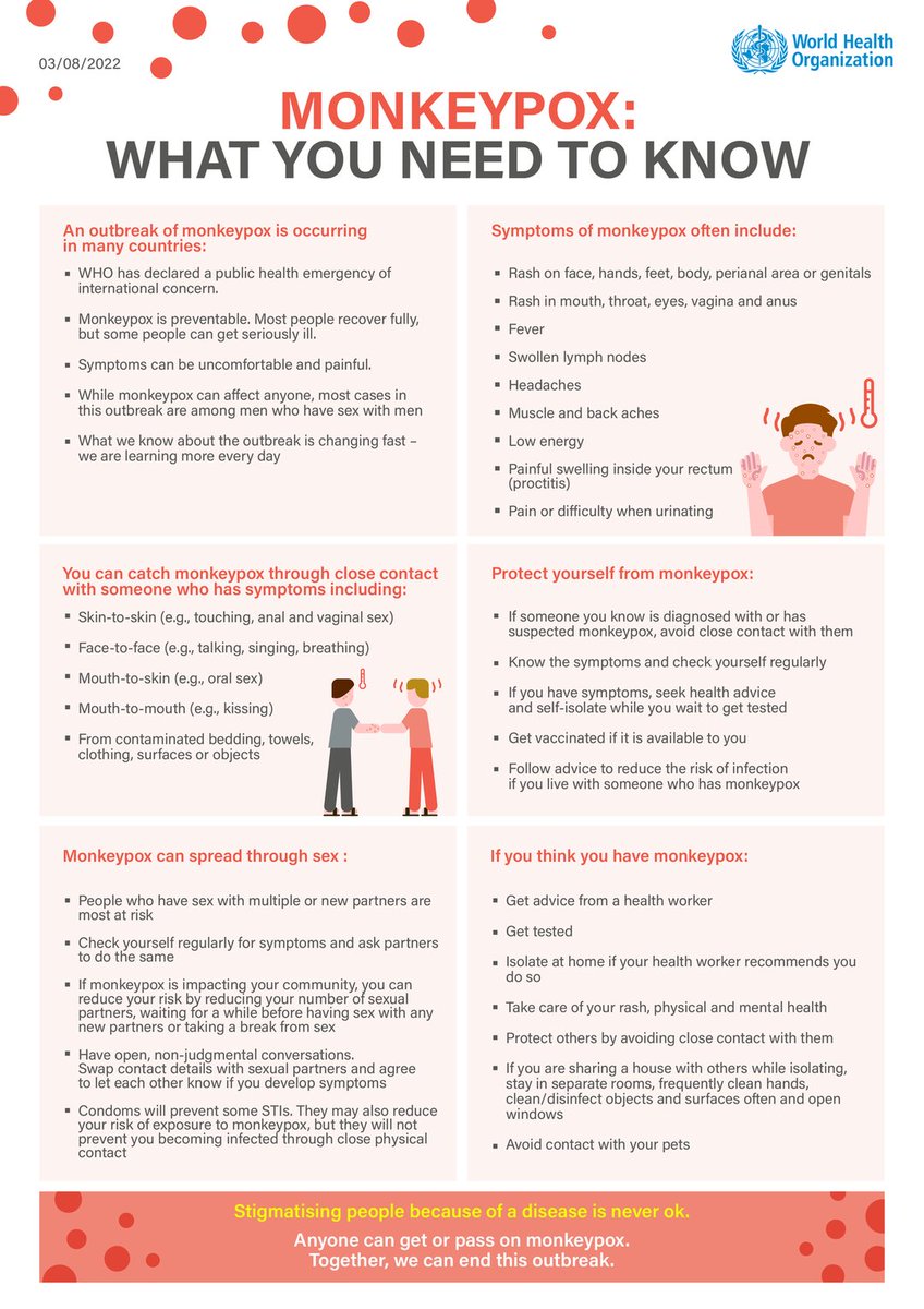 wearescacap's tweet image. Here's What you need to know about MonkeyPox

#worldhealthorganization #SCACAP #covidvoice