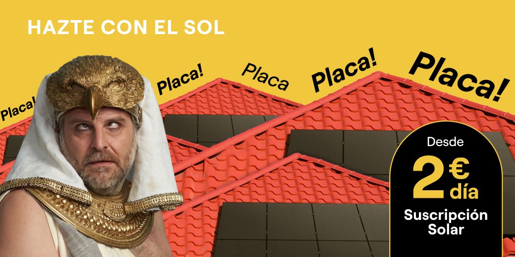 ¡Con #SotySolar el sol puede ser tuyo! ☀

Escucha al Dios Ra y súmate al #Ahorro con nuestra Suscripción Solar ¿Aún te lo estás pensando? #HazteConElSol 😎

sotysolar.es/energia-solar-…