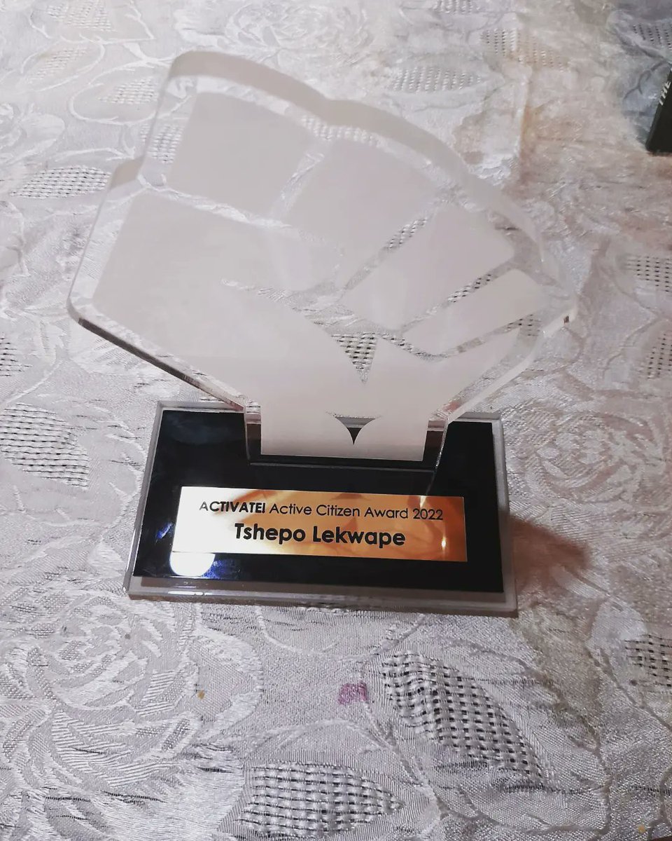 King_Mazola's tweet photo. We thank @ActivateZA for recognising the work we do as @Thezi_Sessions , & honouring us with the A! Active Citizens Awards.
The quest to create the kind of men Mzansi needs continues
#SYMU ❤💚🖤🧡
#ActivateChangeDrivers
#ActivateDecade
#ActivateTurns10
#SowetoYoungMenUnited https://t.co/2kds7G6FOs