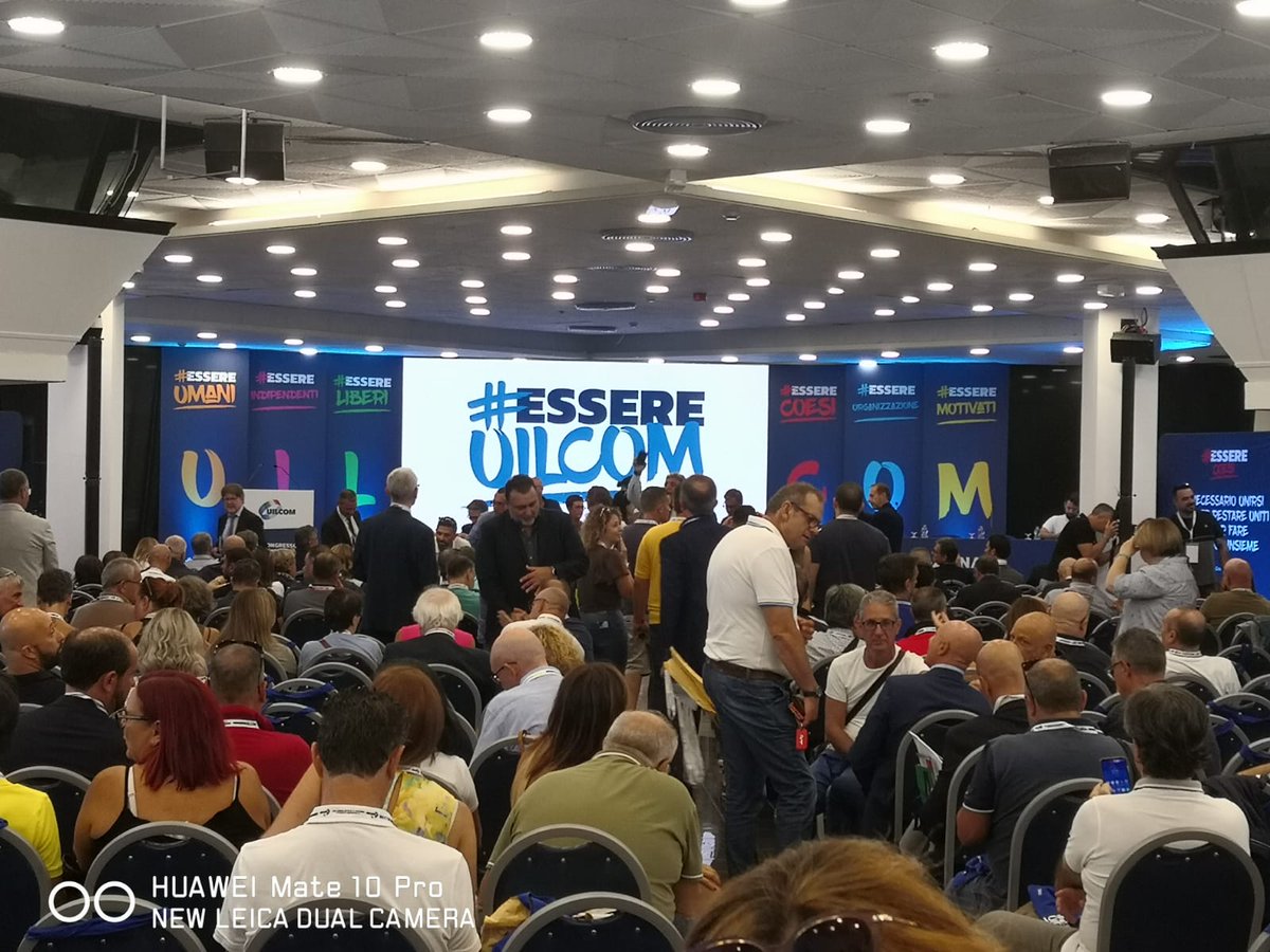 UilcomPuglia's tweet photo. La @UilcomPuglia è oggi presente con la sua delegazione al VI CONGRESSO NAZIONALE DELLA @UilcomNazionale.
Il Congresso rappresenta un momento di democrazia, di condivisione e di grande emozione.
UNITI, INDIPENDENTI, LIBERI, COESI, ORGANIZZAZIONE, MOTIVATI!!!
#ESSEREUILCOM https://t.co/ya81doKhCn