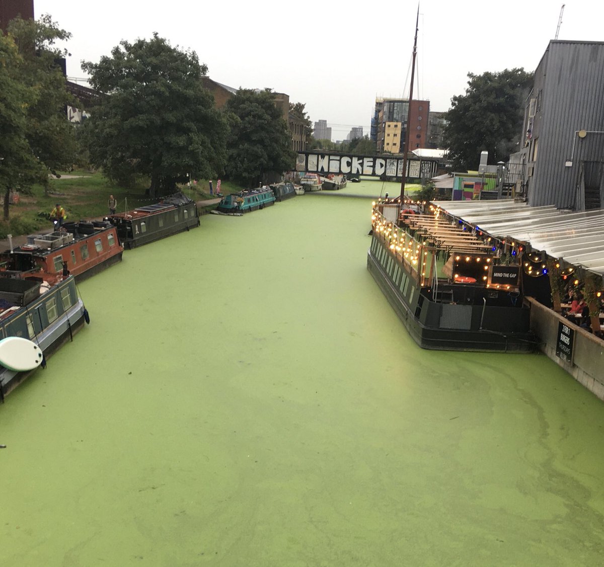 What’s wrong with the Lea Navigation at Hackney Wick? ⁦@SaveLeaMarshes⁩ @londonwaterkeeper