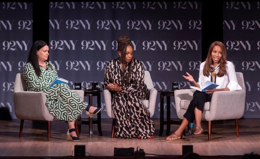 Spotting <a href="/HauteBaso/">Haute | Baso</a>  on <a href="/ChimamandaReal/">Chimamanda Ngozi Adichie</a> 🥰#MadeinRwanda to the 🌍
