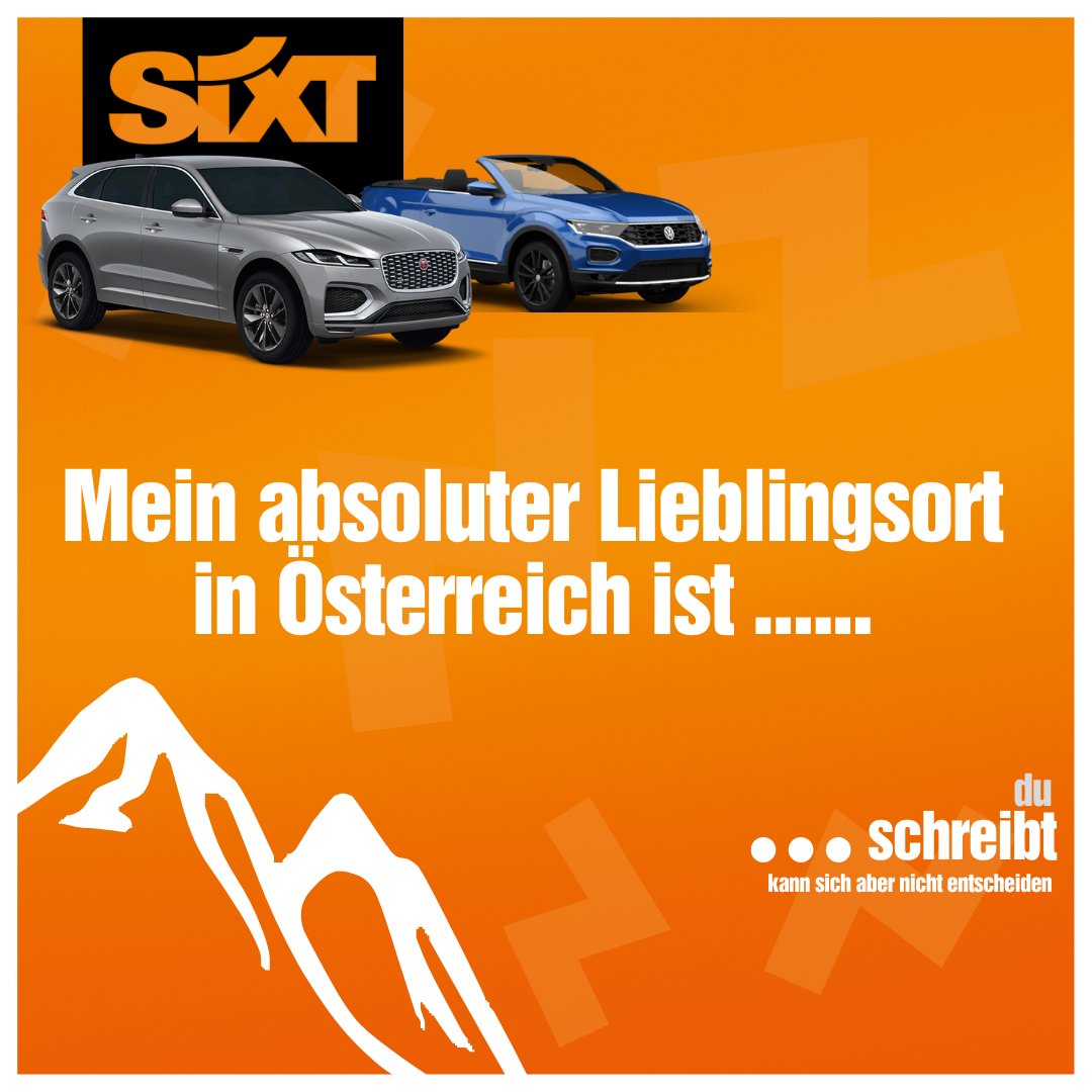 SixtAT's tweet image. Wo soll es hingehen und WER dürfte diesmal mitkommen? 🥹🧡
#AjourneyWithSixt