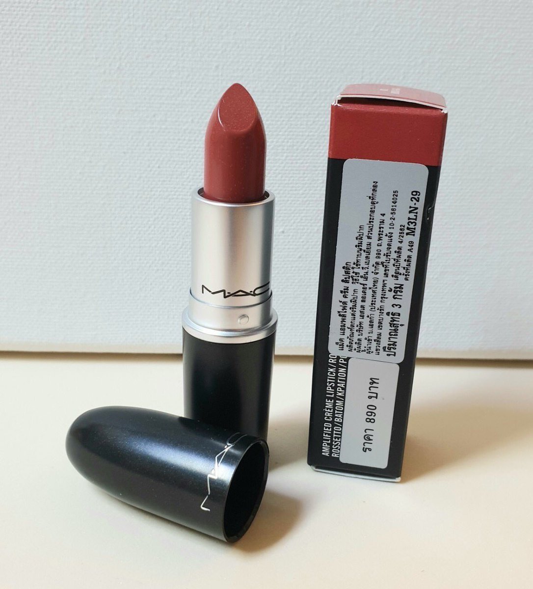 browndiary96's tweet photo. #brownupdate #พร้อมส่ง
♥︎#brownpro MAC ♥︎ วันที่ 14 - 22/09/22
♥︎ MAC ♥︎ AMPLIFIED CRÈME LIPSTICK
♡ 102 BRICK-O-LA
♡ ของแท้100% เช็คหน้าเคาน์เตอร์ได้เลยค่ะ #ของมันต้องมี
❥ 890฿ ลดเหลือ 499฿ ✨🤩
#HowtoPerfect #ใช้ดีบอกต่อ #เครื่องสําอาง #ลิป https://t.co/6Uuipai5Zc