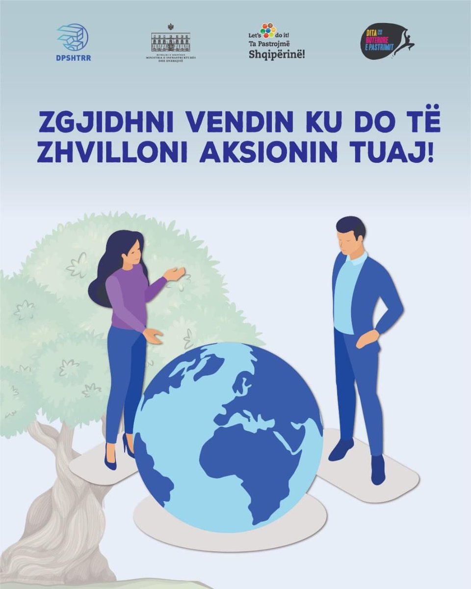 BGonxhja's tweet photo. 🌳 DPSHTRR në Ditën Botërore të Pastrimit i bashkohet nismës së Green Line Albania për pastrimin e Shqipërisë!
Detyrë qytetare që të jemi pjesë për largimin e sa më shumë mbeturinave nga rrugët e lagjes, qytetit, fshatit, si dhe nga akset kombëtare. 🌎✅♻️ 🧹💚RESPEKTO NATYRËN!💚 https://t.co/kyUl0mSeTL