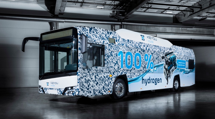 fuelcellsworks's tweet photo. .@voithgroup & #KEYOU to Present #Hydrogen-Driven City Bus - A first prototype of the hydrogen-driven city bus will be presented during IAA Transportation 2022 - https://t.co/aNFNj2kkf3 #HydrogenNow #HydrogenEconomy #HydrogenNews #H2 #CleanHydrogen #Decarbonise #CleanEnergy https://t.co/YsuHcqpU0D