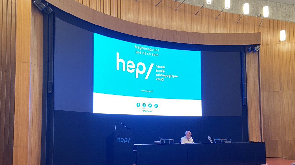 Julien Bugmann (@bug_jul) on Twitter photo Lancement de la conférence d'Eirick Prairat intitulée «L’éthique professorale à l’heure de l’école hospitalière» à la <a href="/HEPVaud/">HEP Vaud</a> dans le cadre de la <a href="/sief_unil/">Semaine Internationale de l'Education et Formation</a> <a href="/unil/">Université de Lausanne</a>. Une nouvelle belle journée de conférences et d'ateliers sur le numérique, le bien-être et l'inclusion en éducation Lancement de la conférence d'Eirick Prairat intitulée «L’éthique professorale à l’heure de l’école hospitalière» à la <a href="/HEPVaud/">HEP Vaud</a> dans le cadre de la <a href="/sief_unil/">Semaine Internationale de l'Education et Formation</a> <a href="/unil/">Université de Lausanne</a>. Une nouvelle belle journée de conférences et d'ateliers sur le numérique, le bien-être et l'inclusion en éducation