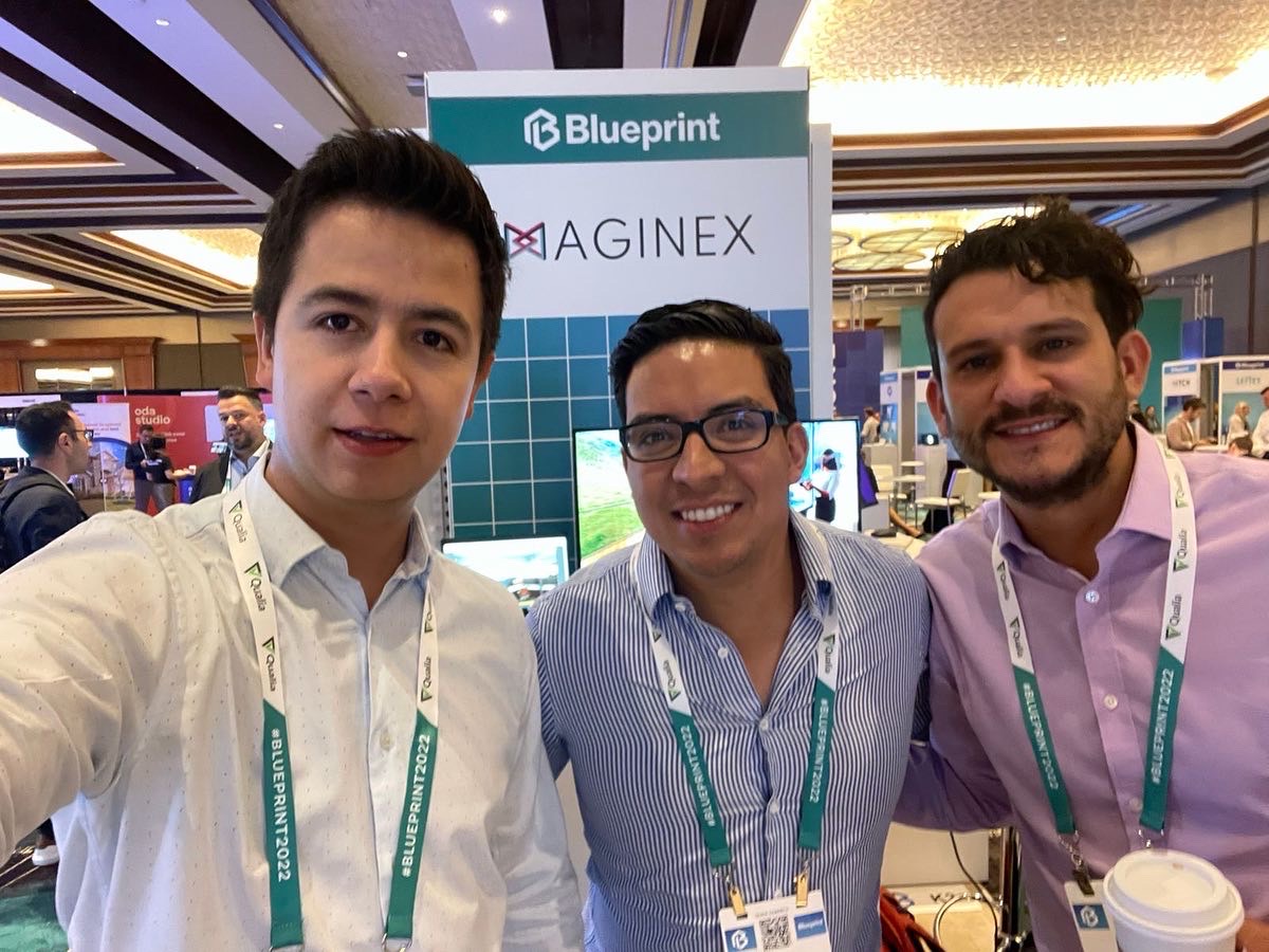 imgnxmeta's tweet photo. The @imgnxmeta team crushing it at the #blueprint2022 event showcasing our #digitaltwin #vr #technology. Be sure to check it out for yourself at https://t.co/niC213gP7W https://t.co/c5jlALrLNV