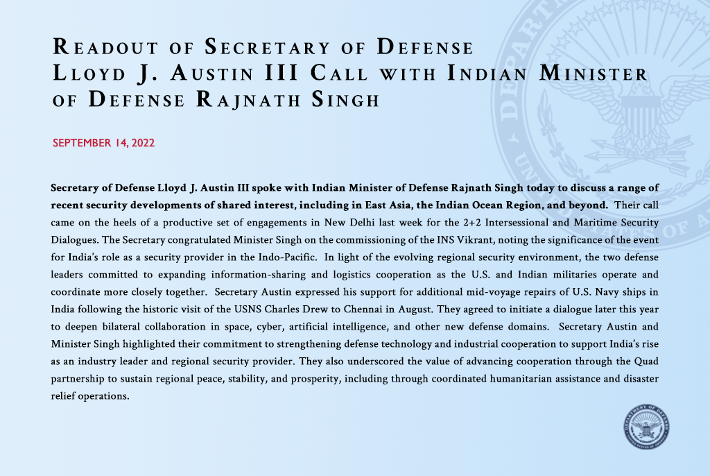 Archive: Lloyd J. Austin III tweet media