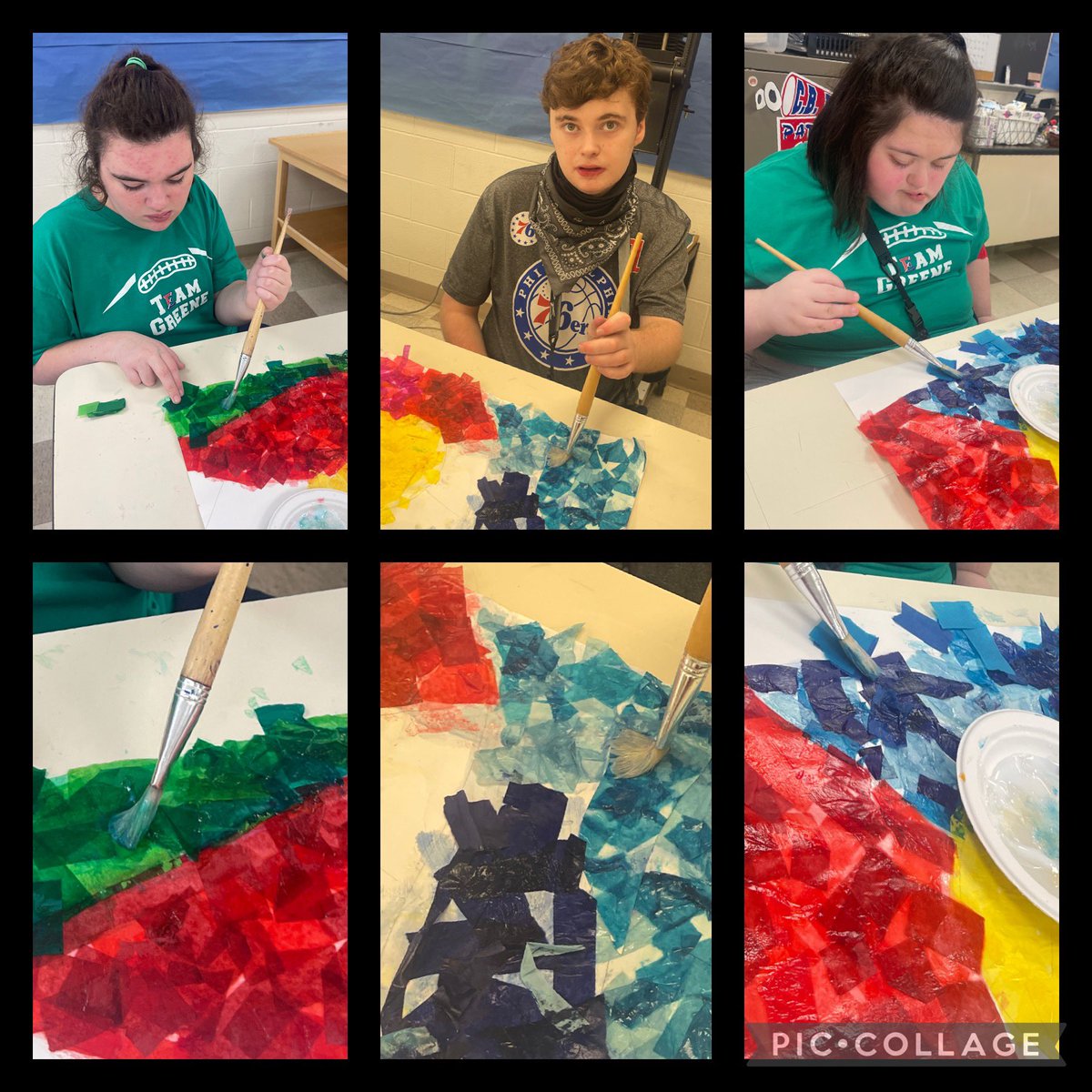 I am still smiling just thinking about last week! Thank you to Ms. Cartwright’s class for welcoming me into their art studio while we created Andre Derain inspired landscapes! <a href="/CBSDart/">Cҽɳƚɾαʅ Bυƈƙʂ Aɾƚ</a> ☀️🎨